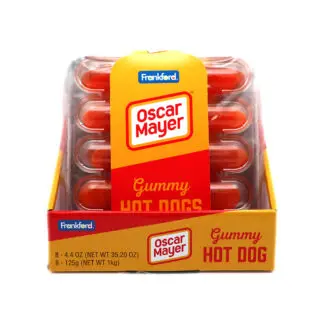 Frankford 8/4.4oz Oscar Mayer Gummy Hot Dog
