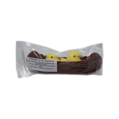 12c Chocolate Canoe w/ Peeps