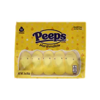 Just Born 10pc Yellow Peeps