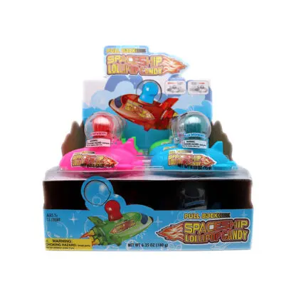 12c Spaceship Lollipop Candy