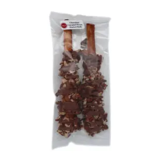 E&A 12/2pc Pecan & Caramel Pretzel Rod