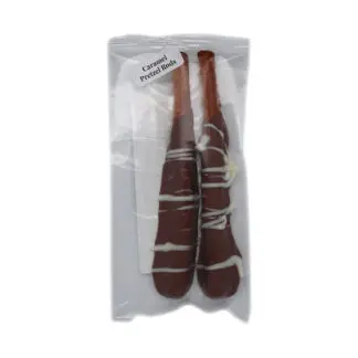 E&A 12/2pc Chocolate Drizzle Pretzel Rods