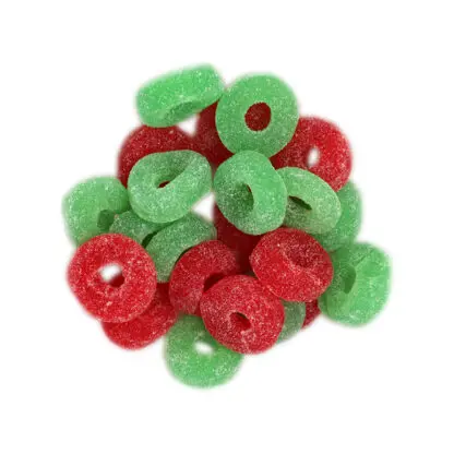Zachary 5# Red & Green Jelly Wreaths