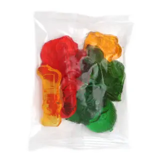 E&A 24/8pc Clear Toys - No Stick