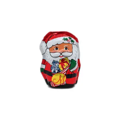 Madelaine 24/1oz Chocolate Foil Santa #165